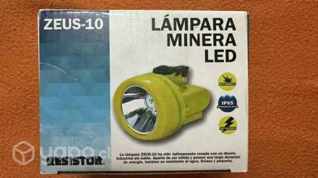 Lámpara Minera y/o Camping