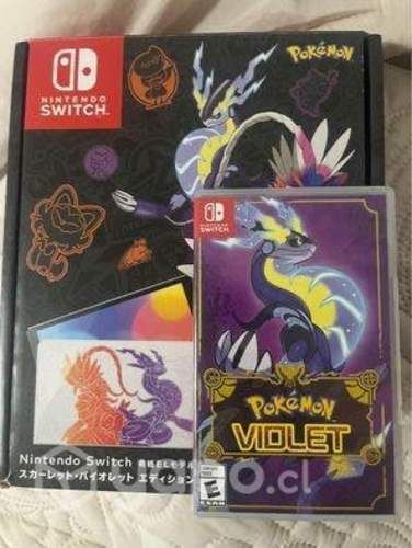 Nintendo switch oled version pokemon mas juego
