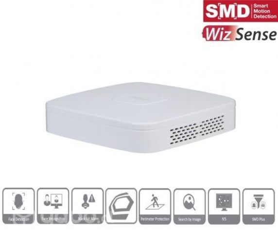 Nvr dahua 4ch smd plus red wizsense cctv