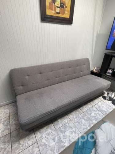 Sillón cama gris
