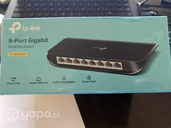 TP Link 8 Port Gigabi