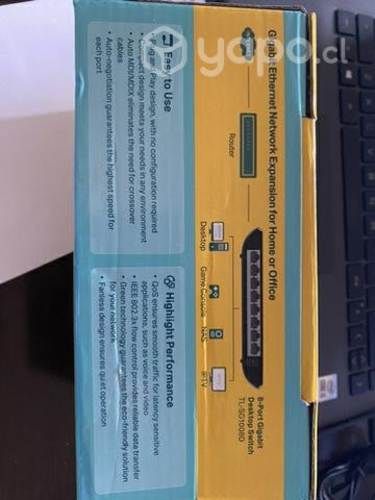 TP Link 8 Port Gigabi
