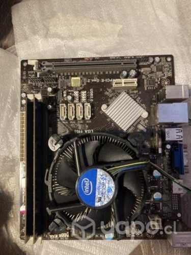 PC i3 8 GB RAM y monitor HP LV2311