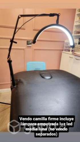 Camilla para depilación o hacer pestañas