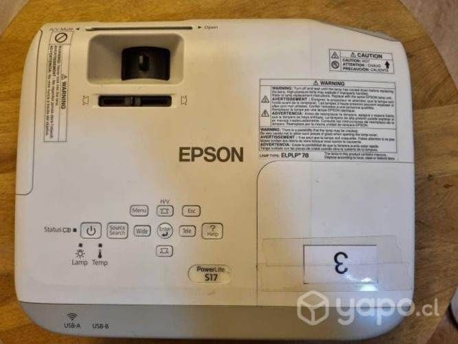 Proyector Epson PowerLite S17