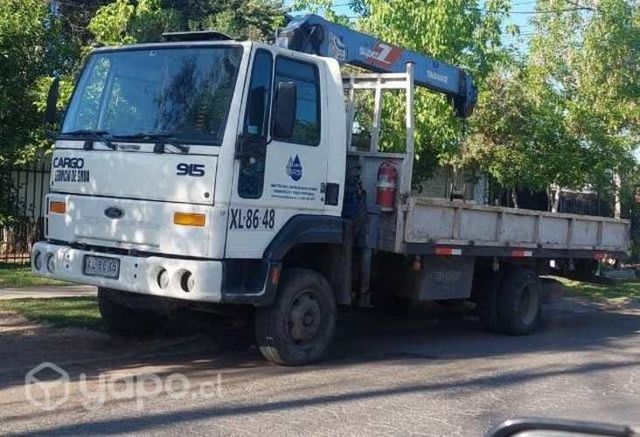 Ford cargo camion pluma