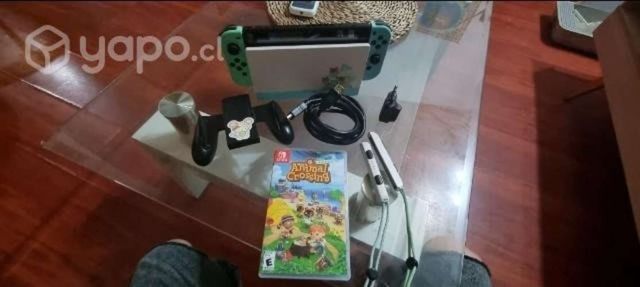 Nintendo switch edición especial animal crossing