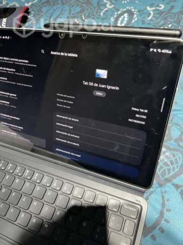 Samsung Galaxy Tab S8 plateado