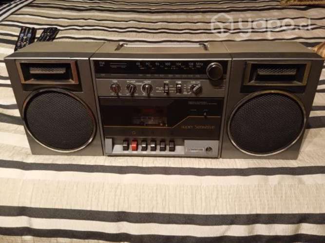 Mini componente Samsung funcionando