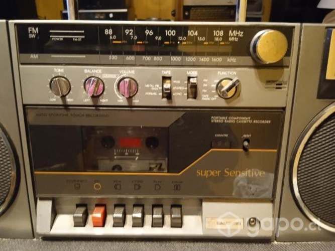 Mini componente Samsung funcionando