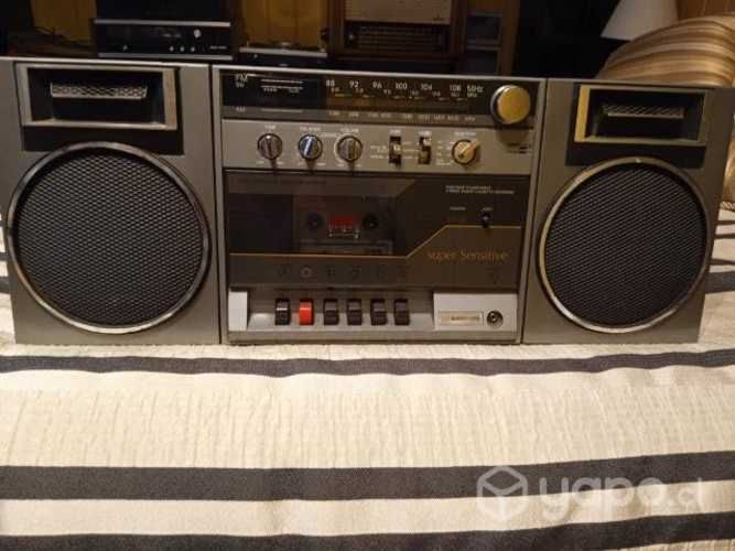 Mini componente Samsung funcionando