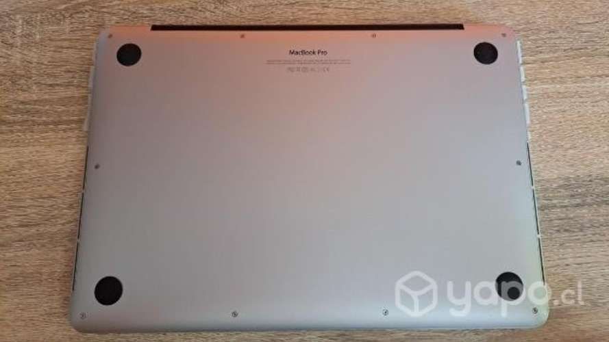 Macbook Pro 13 / 8 Gb / 500 Gb Unidad De Estado Só