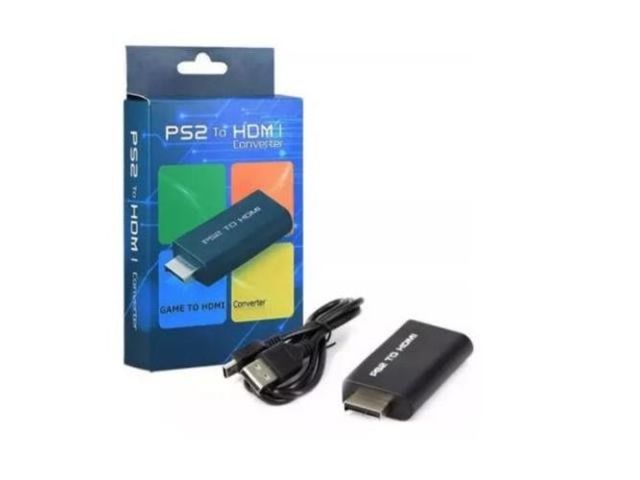 Adaptador Consola Ps2 A Hdmi + Jack 3.5mm Playstat