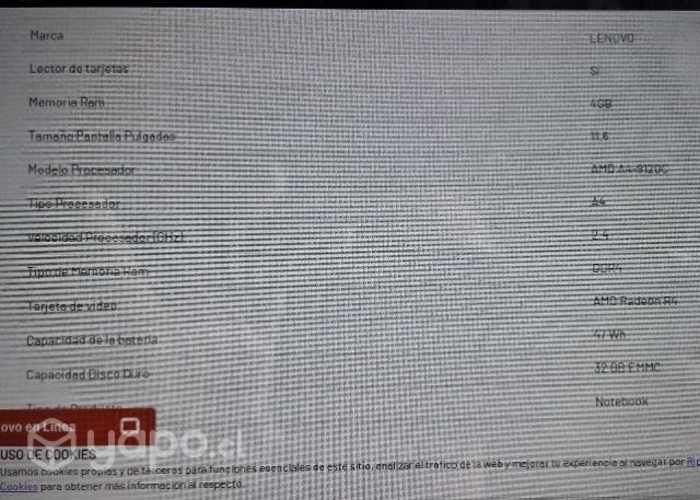 Chromebook Ipad lenovo a4