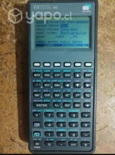 Calculadora hewllet HP 48GX