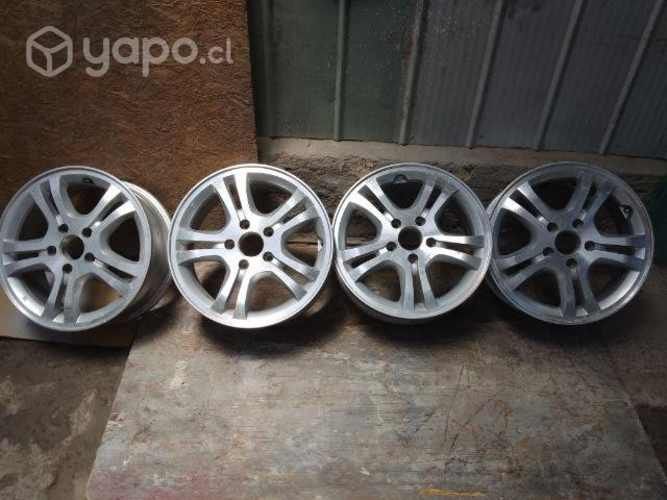Juego llantas 5 x110 16