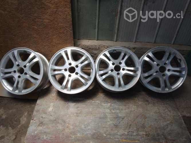 Juego llantas 5 x110 16