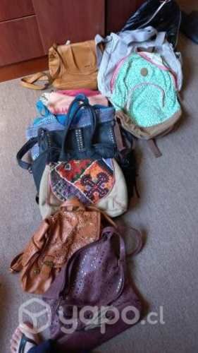 Carteras y mochilas bellas y excelente estado