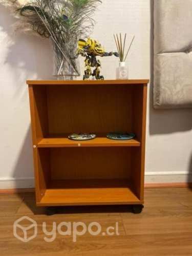 Velador Con Patas Corredizas Camel Con Dos Separac