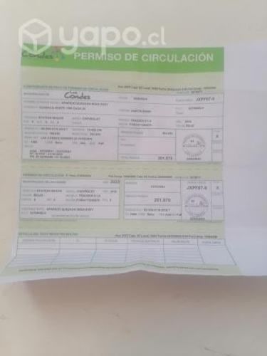 Chevrolet tracker 2018