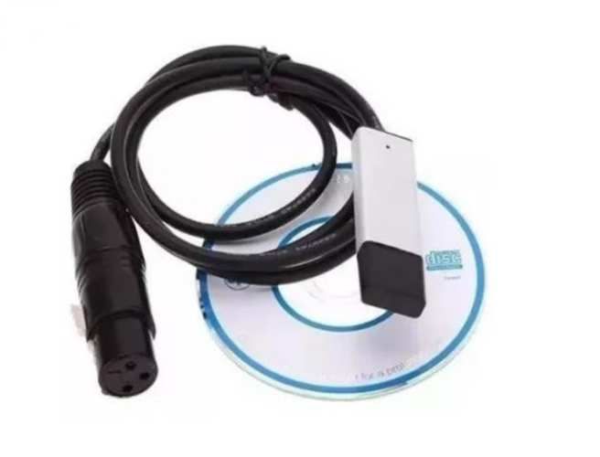 Adaptador Interfaz Usb A Dmx Dmx512 Led Lighting X