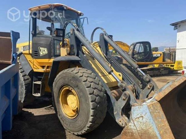 Cargador frontal jcb 436 3 función acople rápido