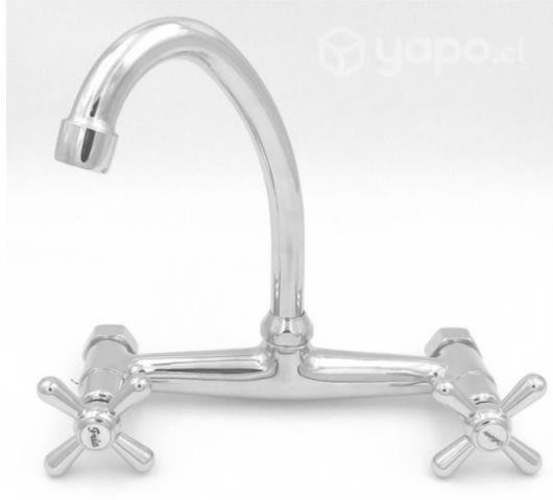 Llave Combinación Lavaplatos Al Muro