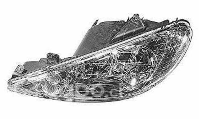 Foco optico izquierdo peugeot 