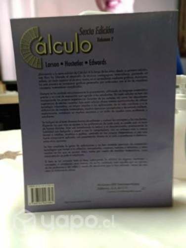 Libro de Calculo volumen 2 de Larson
