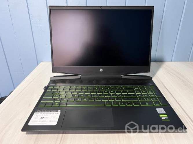 Notebook hp gaming 15 intel i5 gtx 1650 ti