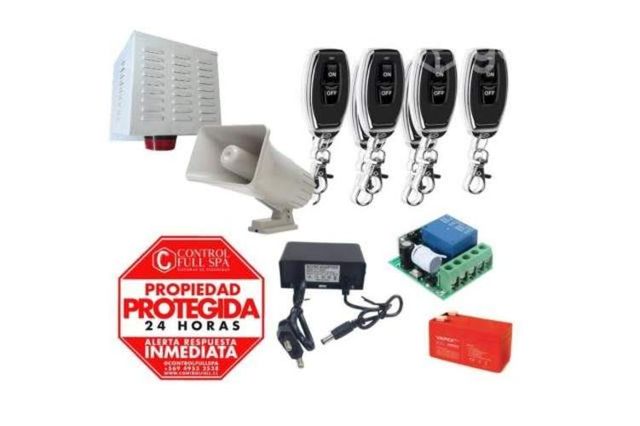 Kit alarma comunitaria 30w 2 tonos