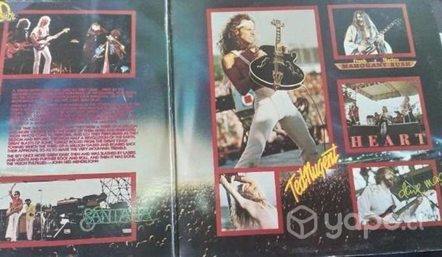 Festival California jam 78,vinilo de época doble.