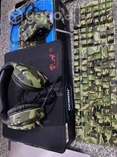 Set gamer teclado+mousse+audífonos