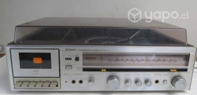 Radio antigua sony stereo music system