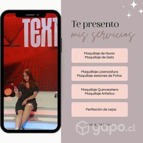 Maquilladora a domicilio