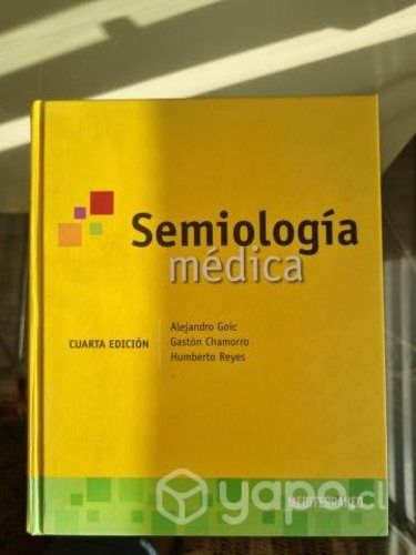 Libro semiología médica Goic 4° edición