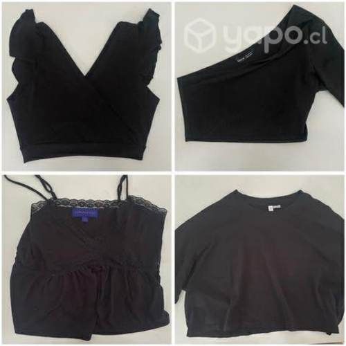4 polleras negras