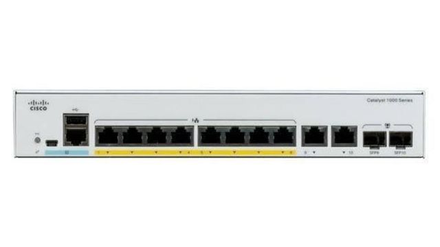 Switch Cisco Catalyst 1000-8P-2G-L, Gestionado, 4