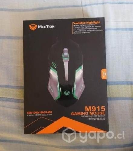 Mouse usb gamer nuevos