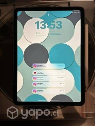 IPad 4ta Gen + Apple pencil 2 Gen, Funda y cable