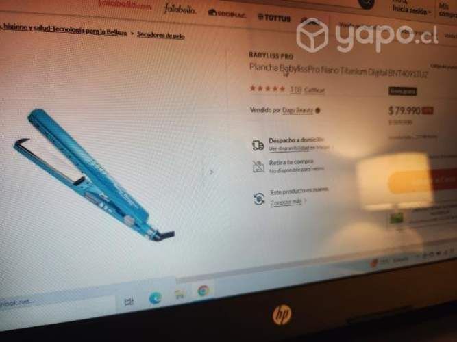 Alisador de Pelo BabyLiss Pro Titaniu