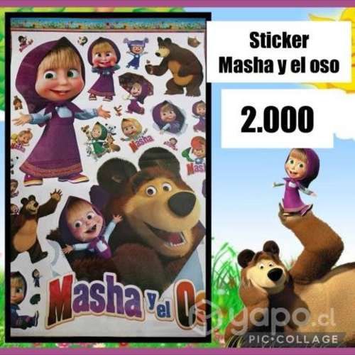 Sticker masha y peppa