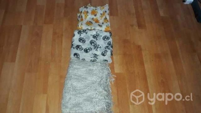 Pack de tres pañuelos, diversos estilos