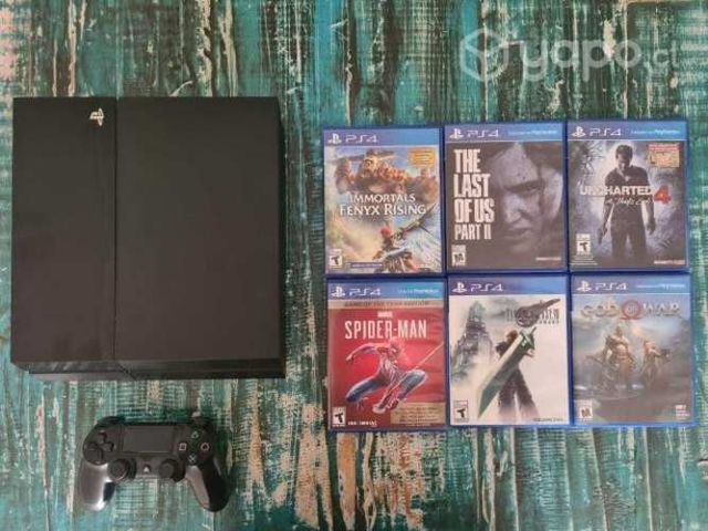 Ps4 500gb (impecable) 6 juegos + digitales