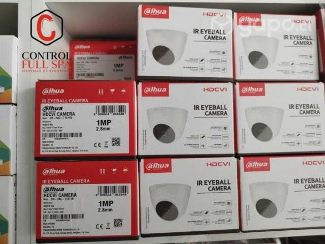 Dahua domo plástica 1mp 720p 2.8mm ir20