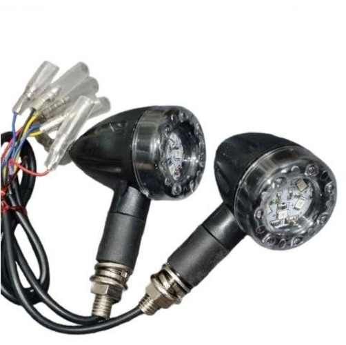 Set de intermitentes para moto custom posicion y v