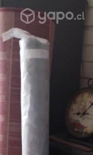 Rollo de visillo gris