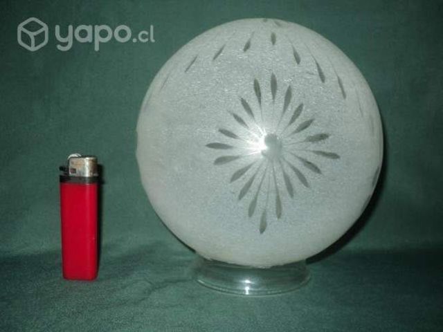 Tulipa Globo 16 Cms. Tallado a La Piedra