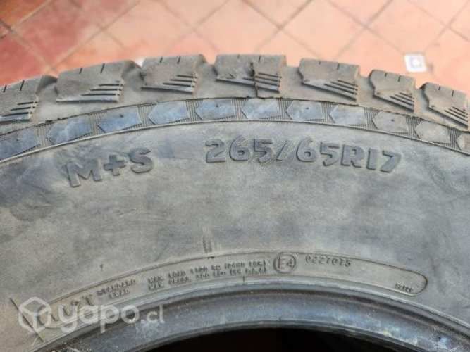 Neumaticos Mastercraft 265 65 R17