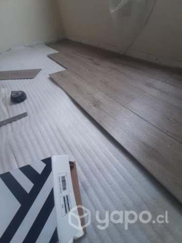 Instalación pisos vinìlicos, laminados, flotantes